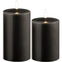 Novaliv LED-Kerze Echtwachskerzen mit LED, mit Timerfunktion, ohne Batterien Novaliv LED-Kerze Echtwachskerzen mit LED, mit Timerfunktion, ohne Batterien von NOVALIV