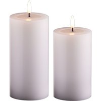 Novaliv - LED-Kerze Echtwachskerzen mit led, mit Timerfunktion, ohne Batterien von NOVALIV