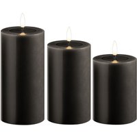 Novaliv - LED-Kerze Echtwachskerzen mit led, mit Timerfunktion, ohne Batterien von NOVALIV