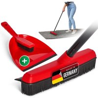 Staubbesen Besenkopf mit Stiel und Handfeger mit Kehrschaufel - Novaliv Staubbesen Besenkopf mit Stiel und Handfeger mit Kehrschaufel - Novaliv von NOVALIV