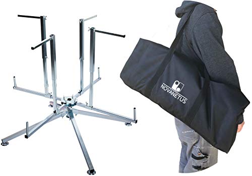 Novanetus A2S Rohrhaspel Abroller für Fußbodenheizungsrohr Aufwickler für Kabel Aufroller für Rohr PEX PERT AL/PEX des Fußbodenheizung mit Tasche von NOVANETUS