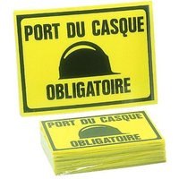 Satz von 25 Schildern Helmtragepflicht - 300 x 200 mm Novap 4304342 Satz von 25 Schildern Helmtragepflicht - 300 x 200 mm Novap 4304342 von NOVAP