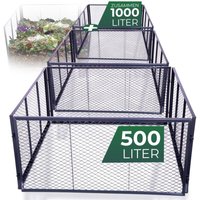 3x Novatool Komposter 2x Garten-Komposter von NOVATOOL