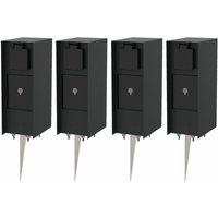 4x Novatool Gartensteckdose 4x Steckdosenverteiler 3-fach Anthrazit mit Erdspieß Steckdosenleiste, Montageplatte, Dübel und Schrauben, Erdspieß 4x Novatool Gartensteckdose 4x Steckdosenverteiler 3-fach Anthrazit mit Erdspieß Steckdosenleiste, Montageplatte, Dübel und Schrauben, Erdspieß von NOVATOOL