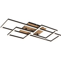 Novel LED-Deckenleuchte, Aluminium von NOVEL
