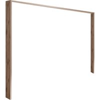 Novel Passepartoutrahmen inkl. Beleuchtung MILON, Holznachbildung von NOVEL