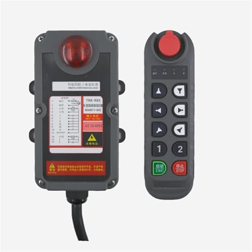 TRK-R8S R6S einzel geschwindigkeit Industrielle Kran Control schalter Hoist overhead brücke Kran Lift Control(R8S 1T1R) von NOVFDLOP