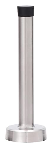 Türstopper Türstopper mit Schrauben, schalldichter Türstopper, Gummi-Stoßstangen-Erinnerungs-Türrahmen, gebürstete Wandmontage-Türstopper, gebürstete Oberfläche (Größe: 30 cm) von NOVOCE