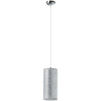 Pendelleuchte Selma E27 42w Kunstfase Silver, Innen von NOVOLUX