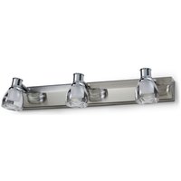 Wandleuchte Bad Tilt Alf Led Smd 3x2.40w 144lm Cri80 3000k Chrom von NOVOLUX