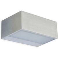 Novolux - Wandleuchte iona led smd ac 13W 1200lm CRI80 3000K auf und ab grau von NOVOLUX