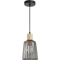 Pendelleuchte Baguet Small E27 42w Schwarz, Innen von NOVOLUX