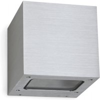 Wandleuchte Brick Led Smd 2x5w 325lm Cri80 3000k Auf Und Ab Aluminium Bürsten Wandleuchte Brick Led Smd 2x5w 325lm Cri80 3000k Auf Und Ab Aluminium Bürsten von NOVOLUX
