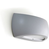 Novolux - Wandleuchte calm IP66 E27 led glühfaden 6W 800lm 2700K Dämmerung,Bewegung auf und ab grau von NOVOLUX