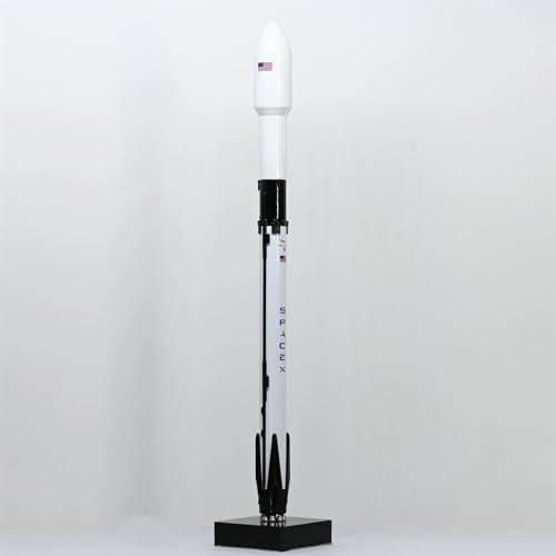 NOVSKI SpaceX Modell Falcon 9 Block 5 Raketenmodell Metall Druckguss Home Desktop Büro Ornamente Dropshipping Männer Geschenk von NOVSKI