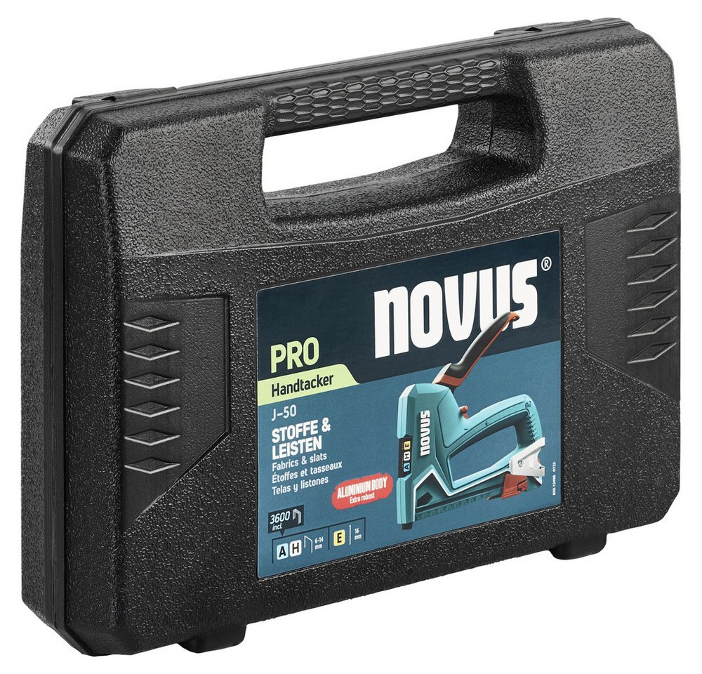 Nagler Novus Tools J-50 Set 030-0469 Handtacker Klammernlänge 6 - 14 mm von NOVUS