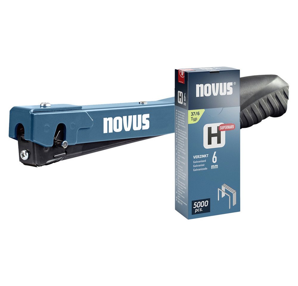NOVUS Nagler Novus Tools 030-0463 Hammertacker Klammerntyp Typ 37 Klammernlänge 4 NOVUS Nagler Novus Tools 030-0463 Hammertacker Klammerntyp Typ 37 Klammernlänge 4 von NOVUS