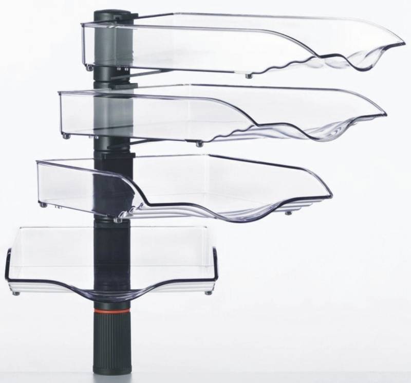 NOVUS Tischaufsatz Schalenset Copyswinger IV anthrazit Universalzwinge1 incl. 4 Schalen. von NOVUS