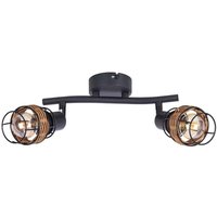 Deckenlampe Deckenleuchte Wohnzimmerleuchte 2 Flammig Spots beweglich L 25,3 cm Deckenlampe Deckenleuchte Wohnzimmerleuchte 2 Flammig Spots beweglich L 25,3 cm von NOWA