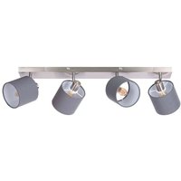 Deckenlampe Wohnzimmerleuchte Schlafzimmerlampe 4 Flammig Spots beweglich B 70cm Deckenlampe Wohnzimmerleuchte Schlafzimmerlampe 4 Flammig Spots beweglich B 70cm von NOWA