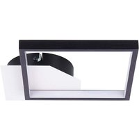 Deckenleuchte Deckenlampe Wohnzimmerleuchte Schlafzimmerleuchte schwarz L 21,6cm von NOWA