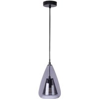 Hängeleuchte Pendellampe Esszimmerleuchte Wohnzimmerlampe Gitter schwarz H 150cm von NOWA
