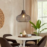 Nowa - Hängeleuchte Pendellampe Wohnzimmerleuchte schwarz Metallgeflecht E27 h 150 cm Nowa - Hängeleuchte Pendellampe Wohnzimmerleuchte schwarz Metallgeflecht E27 h 150 cm von NOWA