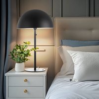 Led Tischlampe grau Beistelllampe Wohnzimmerleuchte Nachttischlampe Tischleuchte Schlafzimmerlampe, Metall,9W 810lm warmweiß, DxH 45 x 73 cm Led Tischlampe grau Beistelllampe Wohnzimmerleuchte Nachttischlampe Tischleuchte Schlafzimmerlampe, Metall,9W 810lm warmweiß, DxH 45 x 73 cm von NOWA
