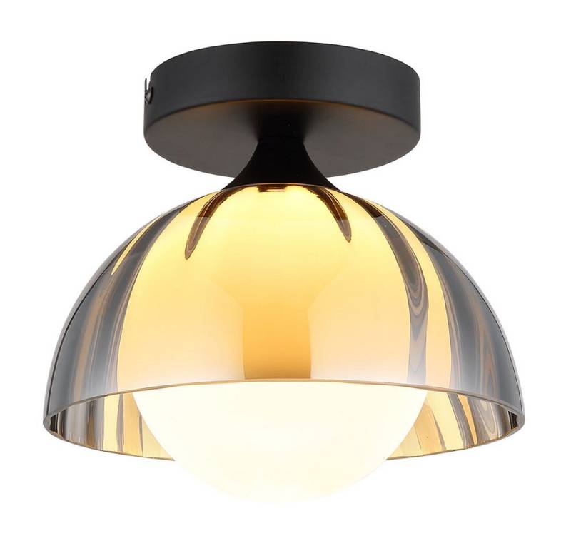 NOWA Deckenleuchte, Leuchtmittel nicht inklusive, Deckenlampe Deckenleuchte Küchenlampe Retro Glas rauch NOWA Deckenleuchte, Leuchtmittel nicht inklusive, Deckenlampe Deckenleuchte Küchenlampe Retro Glas rauch von NOWA