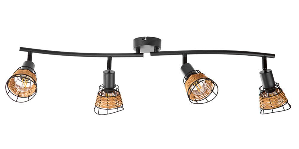 NOWA Deckenstrahler ESRA, ohne Leuchtmittel, Spot Deckenspot Flur Schlafzimmer Wohnzimmer von NOWA