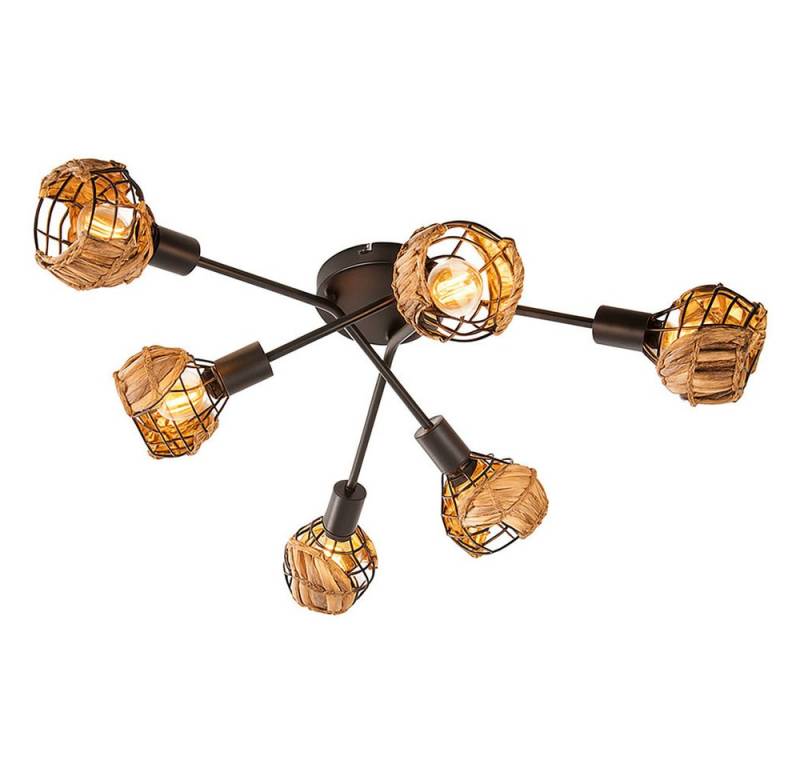 NOWA LED Deckenleuchte, Leuchtmittel inklusive, Warmweiß, Deckenlampe Deckenleuchte Wohnzimmerlampe dimmbar Filament LED D 67 cm NOWA LED Deckenleuchte, Leuchtmittel inklusive, Warmweiß, Deckenlampe Deckenleuchte Wohnzimmerlampe dimmbar Filament LED D 67 cm von NOWA