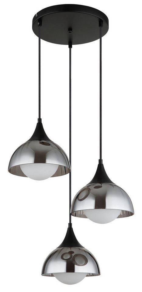 NOWA Pendelleuchte EVA, ohne Leuchtmittel, Glas, Glaskugel opal, Hängeleuchte, Wohnzimmer, Esstisch von NOWA