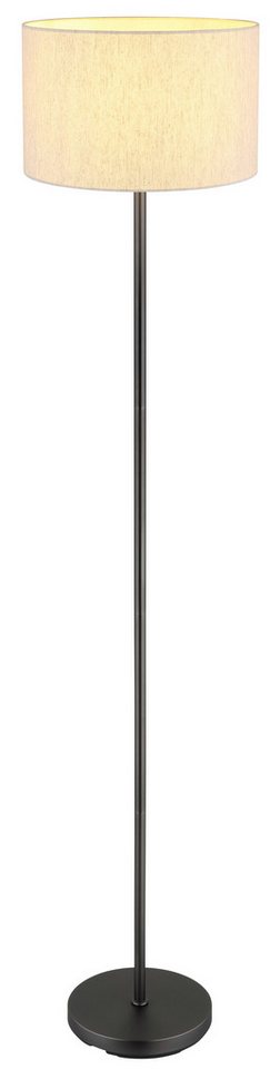 NOWA Stehlampe THEA, ohne Leuchtmittel, Stehleuchte schwarz-chrom matt Wohnzimmer Flur NOWA Stehlampe THEA, ohne Leuchtmittel, Stehleuchte schwarz-chrom matt Wohnzimmer Flur von NOWA