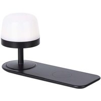 Nachttischleuchte Tischlampe Tischleuchte LED 3-Stufen Schalter schwarz B 24,5cm von NOWA