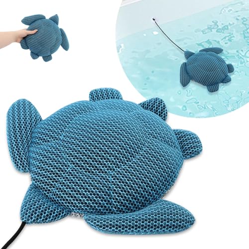 NOWHYX Whirlpool-Schaum-Absorber, Schaum-Schildkröten-Whirlpool-Reiniger, Ho-T-Wannen-Zubehör, Pool-Öl, absorbierender Schwamm, Ho-t-Wannen-Schwamm, Scu-m-Entferner hält Wasser sauber (Größe: 1) von NOWHYX