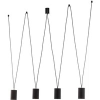 [GEBRAUCHT] Nowodvorski Lighting Hängeleuchte More Tone Schwarz Gold Vierflammig Gu10 Lampe B-Ware von NOWODVORSKI-LIGHTING