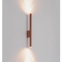 [GEBRAUCHT] Nowodvorski Lighting Wandleuchte Laser Kupferfarben Metall 40 Cm Hoch G9 Lampe B-Ware von NOWODVORSKI-LIGHTING