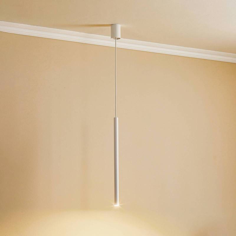 Hängelampe Laser, einflammig, weiß, Schirm 49cm von Nowodvorski Lighting