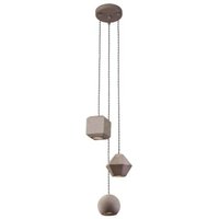 [NEUWERTIG] Nowodvorski Lighting Hängeleuchte Hängelampe Geometric Iii Aus Beton Dreiflam437 B-Ware von NOWODVORSKI-LIGHTING