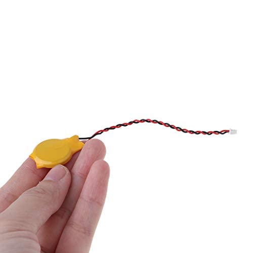 NOWON 5 Stück Notebook BIOS CMOS Akku Laptop Mit Selbstklebendem CR2032 2P Motherboard Kabel von NOWON