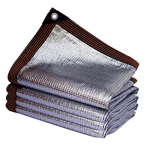 Schattennetz für Hunde, 99% Aluminet Schattennetz mit Ösen, Hitzeschutz Alunetz für's Auto, Sonnenschutznetz Sonnensegel für Gewächshaus Balkon 1x2m 2x2m 3x4m 3x5m 4x6m 6x8m ( Size : 1mx5m(3.3ftx16.4f Schattennetz für Hunde, 99% Aluminet Schattennetz mit Ösen, Hitzeschutz Alunetz für's Auto, Sonnenschutznetz Sonnensegel für Gewächshaus Balkon 1x2m 2x2m 3x4m 3x5m 4x6m 6x8m ( Size : 1mx5m(3.3ftx16.4f von NOWORO