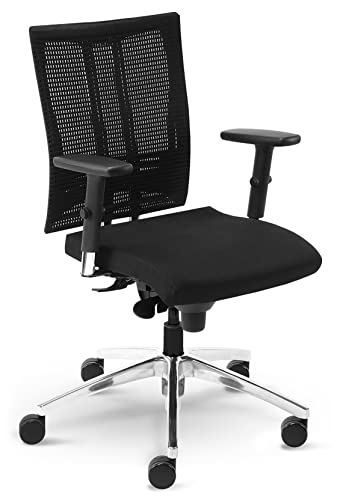 Nowy Styl Bürostuhl NET Motion, Synchronmechanik, mit Armlehnen, Arbeitsdrehstuhl fürs Büro von Nowy Styl