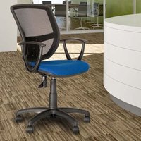 Ergonomischer Dreh Stuhl Büro Schreibtisch Chef Sessel Gaslift blau Nowy Styl gtp von NOWY STYL