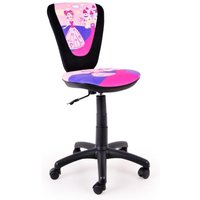 Nowy Styl - Kinder Mädchen Drehstuhl Büro Sitz Schreibtisch Spielzimmer Stuhl Prinzessin Motiv pink von NOWY STYL