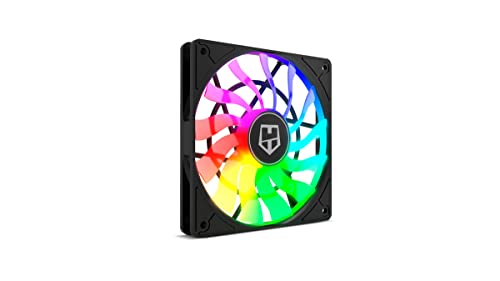 Nox Hummer Slim Fan-NXHUMMERSLIMFAN- 120mm PWM-Lüfter, ARGB, 13 durchsichtige Flügel, superschlankes, leises Design, hydraulische Lager, Gummiecken Nox Hummer Slim Fan-NXHUMMERSLIMFAN- 120mm PWM-Lüfter, ARGB, 13 durchsichtige Flügel, superschlankes, leises Design, hydraulische Lager, Gummiecken von NOX XTREME PRODUCTS
