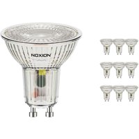 Markenlos - Mehrfachpackung 10x Noxion LED-Spot GU10 PAR16 3.7W 270lm 36D - 840 Kaltweiß Ersatz für 35W von MARKENLOS