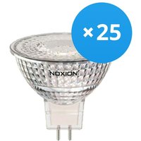 Markenlos - Mehrfachpackung 25x Noxion LED-Spot GU5.3 MR16 4.4W 345lm 12V 36D - 830 Warmweiß Dimmbar - Ersatz für 35W von MARKENLOS