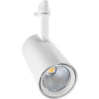 Markenlos - Noxion led Schienenstrahler 3-Phasen Spot Accento Weiß 35W 3100lm 36D - 930 Warmweiß Höchste Farbwiedergabe von MARKENLOS