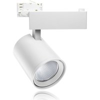 Markenlos - Noxion led Schienenstrahler Spot Stella Weiß 24W 1969lm 15D - 930 Warmweiß Höchste Farbwiedergabe von MARKENLOS