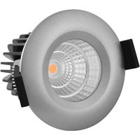 Markenlos - Noxion LED-Spot Forseti Aluminium 6W 400lm 36D - 927 Extra Warmweiß Ausschnitt 72mm - IP44 - Höchste Farbwiedergabe - von MARKENLOS